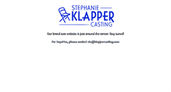 Desktop Screenshot of klappercasting.com